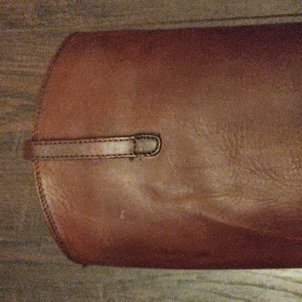 Frye and Co."Lindsay" Redwood Leather Tall Riding Boots #76976 - Picture 3 of 15